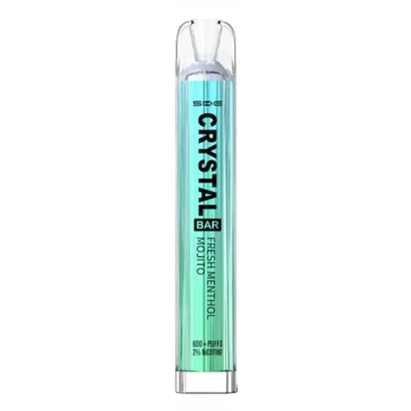 Fresh Menthol Mojito SKE Crystal Bar 600 Disposable Vape 